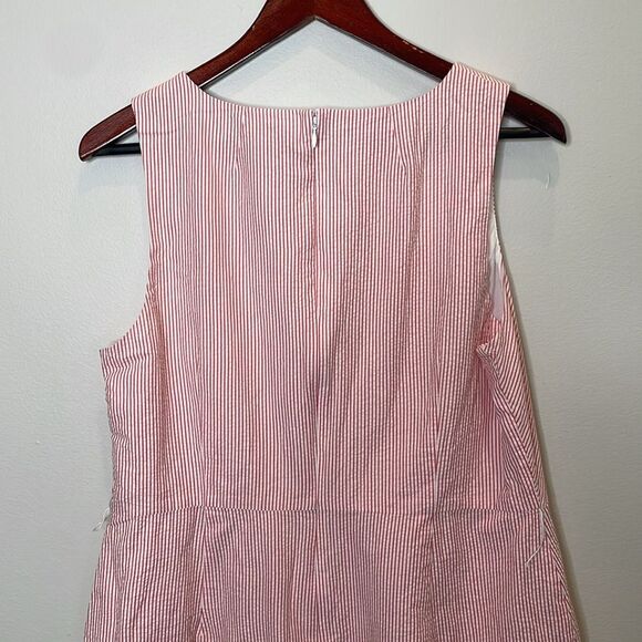 J. Crew Seersucker Dress Size 14 - Picture 9 of 9